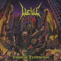 Lucille Dawn Of Destruction VINYL LP + POSTER + INSERT + POSTCARD + STICKER + MP3 DOWNLOAD CODE