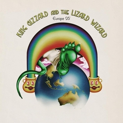 King Gizzard & The Lizard Wizard Europe 25' LIMITED TRIFOLD GREEN BLUE & YELLOW SPLATTERED VINYL 3LP