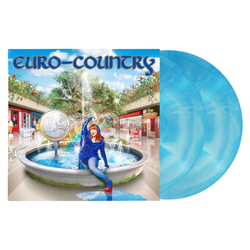 Cmat Euro Country BLUE & WHITE MARBLED VINYL 2LP