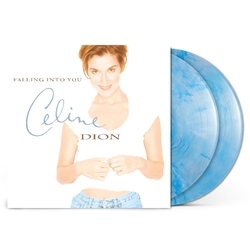 Celine Dion Falling Into You 'GLACIER' BLUE VINYL 2LP
