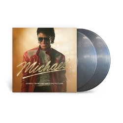 Michael Jackson Michael: Songs From The Motion Picture SOUNDTRACK TRANSLCUENT BLACK ICE VINYL 2LP