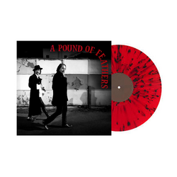 The Black Crowes A Pound Of Feathers RED & BLACK SPLATTERED VINYL LP