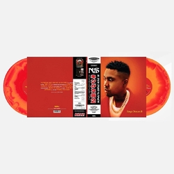 Nas King's Disease Ii REISSUE LIMITED RED & ORANGE VINYL 2LP + BOOKLET WITH OBI-STRIP
