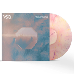 Vitamin String Quartet Performs Taylor Swift TRANSLUCENT PINK PURPLE & YELLOW MARBLED VINYL LP + MP3 DOWNLOAD CODE