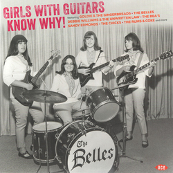 Various Girls With Guitars Know Why! HEAVYWEIGHT PURPLE VINYL LP