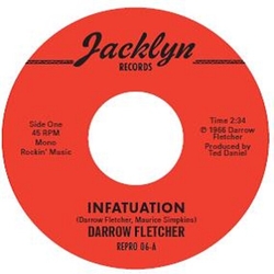 Darrow Fletcher Infatuation VINYL 7INCH