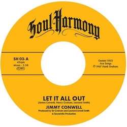 Jimmy/The Exits Conwell Let It All Out VINYL 7INCH