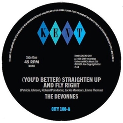 The Devonnes YOU'D BETTER STRAIGHTEN UP & FLY RIGHT VINYL 7INCH