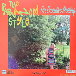 The Paranoid Style For Executive Meeting VINYL LP