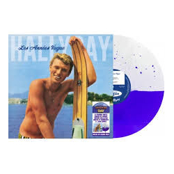 Johnny Hallyday Les Annees Vague RECORD STORE DAY RSD 2025 LIMITED HAND-NUMBERED BLUE LIQUID-FILLED VINYL LP