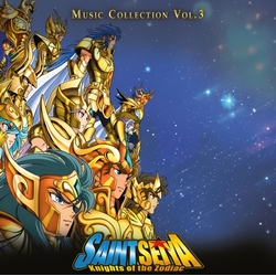 Make Up/Andromeda Harmonic Orchestra Saint Seiya Knights Of The Zodiac: Music Collection Vol 3 SOUNDTRACK LIMITED TRANSLUCENT BLUE MARBLED VINYL LP