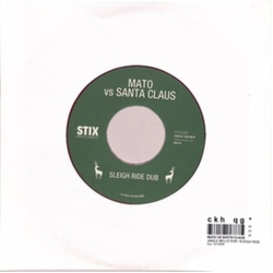 Mato/Santa Claus Jingle Bells Dub RED VINYL 7INCH