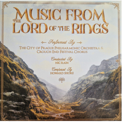 The/Crouch End Festival Chorus City Of Prague Philharmonic Orchestra Music From The Lord Of The Rings SOUNDTRACK TRANSLUCENT GREEN VINYL LP