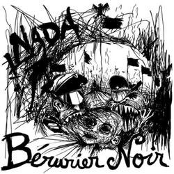 Berurier Noir Nada 'DARK CROWN ON WHITE' VINYL LP + INSERT
