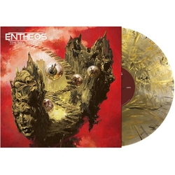 Entheos Time Will Take Us All 'TIGER'S EYE' ORANGE & BLACK MARBLED VINYL LP + MP3 DOWNLOAD CODE