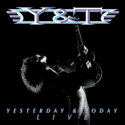 Y & T Yesterday & Today Live REISSUE GREY & BLACK MARBLED VINYL 2LP