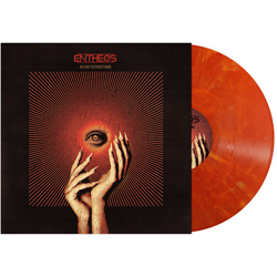 Entheos An End To Everything LIMITED 'SUNKEN SUN' RED & ORANGE MARBLED VINYL LP + INSERT + MP3 DOWNLOAD CODE