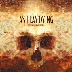 As I Lay Dying Frail Words Collapse REISSUE LIMITED ORANGE SMOKE VINYL LP