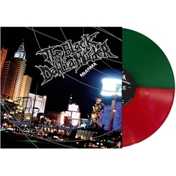The Black Dahlia Murder Miasma REISSUE LIMITED RED GREEN SPLIT VINYL LP