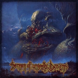 Arroganz/Lifeless/Obscure Infinity Sermon Of Ungodly Dreams RED & BLACK MARBLED VINYL LP