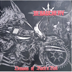 Debauchery Demons Of Rock'N'Roll RED VINYL LP + INSERT LIMITED TO 300 COPIES