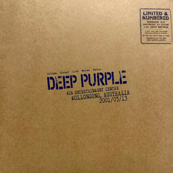 Deep Purple Live In Wollongong 2001: Win Entertainment Centre Wollongong Australia 2001/03/13 LIMITED NUMBERED HEAVYWEIGHT TRANSPARENT BLUE VINYL 3LP