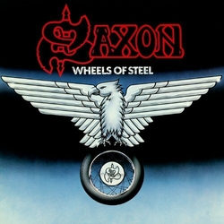 Saxon Wheels Of Steel REISSUE LIMITED SWIRL COLOURED VINYL VINYL LP