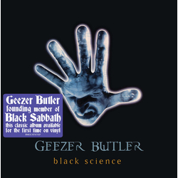 Geezer Butler Black Science REISSUE VINYL LP