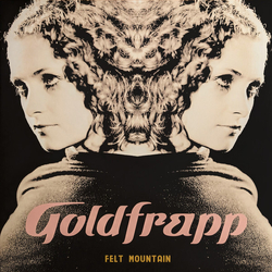 Goldfrapp Felt Mountain 2022 EDITION TRANSLUCENT GOLD VINYL LP
