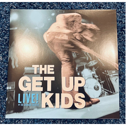 The Get Up Kids Live At The Granada Theater REISSUE TRANSPARENT BLUE & RED SPLATTERED VINYL 2LP