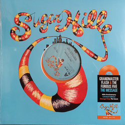 Grandmaster Flash & The Furious Five The Message 40TH ANNIVERSARY EDITION LIMITED HEAVYWEIGHT ORANGE VINYL 12INCH