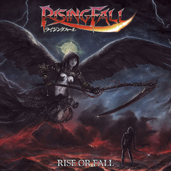 Risingfall Rise Or Fall JAPANESE EDITION VINYL LP + POSTER + POSTCARD + STICKER + MP3 DOWNLOAD CODE
