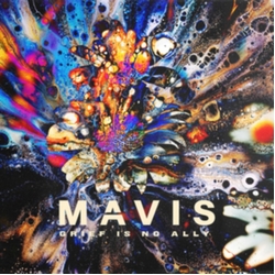 Mavis Grief Is No Ally LIMITED TRANSLUCENT BLUE MARBLED VINYL LP + INSERT