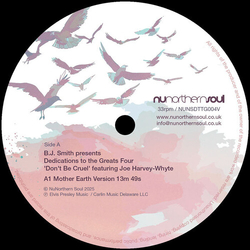 Bj Feat Joe Harvey Whyte Smith Dedications To The Greats Four: Don'T Be Cruel VINYL 12INCH IN DIE-CUT SLEEVE