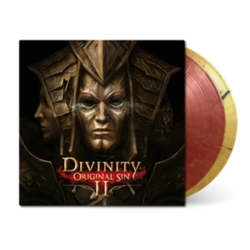 Borislav Slavov Divinity: Original Sin 2 SOUNDTRACK TRANSLUCENT RED GOLD & BLACK MARBLED VINYL 2LP