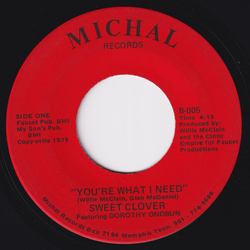 Sweet Clover You'Re What I Need REISSUE VINYL 12INCH