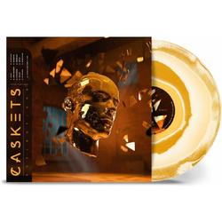 Caskets Reflections LIMITED ORANGE & WHITE VINYL LP