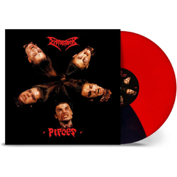 Dismember Pieces REISSUE LIMITED RED & BLACK SPLIT COLOURED VINYL 12INCH + INSERT