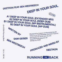 Deetron/Ben Westbeech Deep In Your Soul VINYL 12INCH