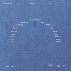 Wolfgang/Juan Pablo Echeverri Tillmans Warm Star VINYL 12INCH