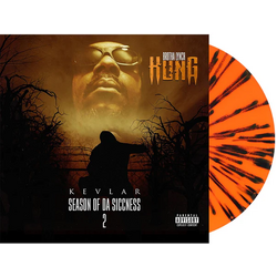 Brotha Lynch Hung Season Of Da Siccness 2: Kevlar LIMITED ORANGE & BLACK SPLATTERED VINYL LP + BOOKLET