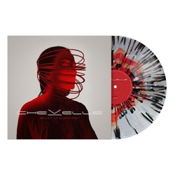 Chevelle Bright As Blasphemy 'RUBY IN CLEAR COLOUR IN COLOUR WITH WHITE & BLACK' SPLATTERED VINYL LP