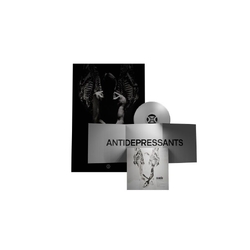 Suede Antidepressants LIMITED WHITE VINYL LP + POSTER