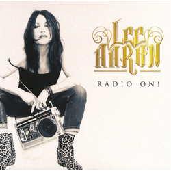 Lee Aaron Radio On! LIMITED TRANSPARENT BLUE VINYL LP
