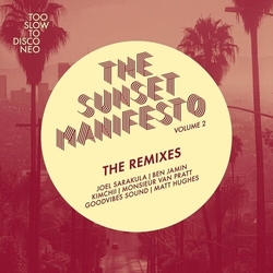 Joel/Kimchii/Goodvibes Sound Sarakula The Sunset Manifesto Volume 2: The Remixes CREAM MARBLED VINYL 7INCH