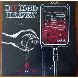 Divided Heaven Oblivion LIMITED CLEAR RED & WHITE SPLATTERED VINYL LP + MP3 DOWNLOAD CODE