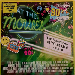 At The Movies The Best Of 90S Movie Hits: The Soundtrack Of Your Life Vol 2 LIMITED 140 GRAM YELLOW VINYL LP + STICKER SHEET