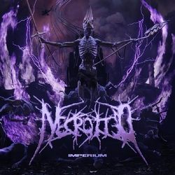Necrotted Imperium LIMITED PURPLE & WHITE MARBLED VINYL LP