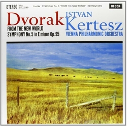 Antonin/Istvan Kertesz/Vienna Philharmonic Orchestra Dvorak From The New World Symphony No 5 In E Minor Op 95 REMASTERED 180GM AUDIOPHILE VINYL LP
