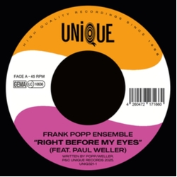 Frank Popp Ensemble/Paul Weller Right Before My Eyes VINYL 7INCH
